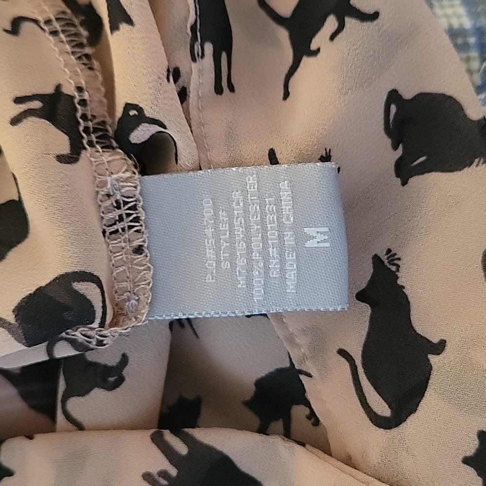 Sheer Cat Blouse - Picture 6 of 6
